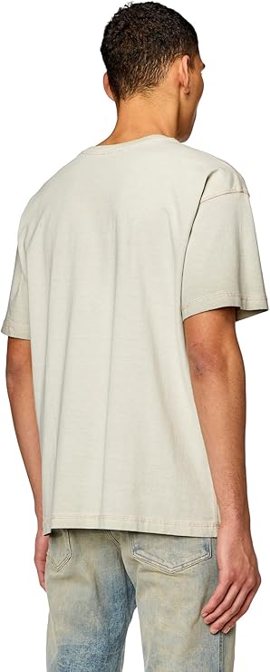 DIESEL オーバーサイズ Tシャツ グレー 半袖　T-BUXT-N4 360408161_4.jpg